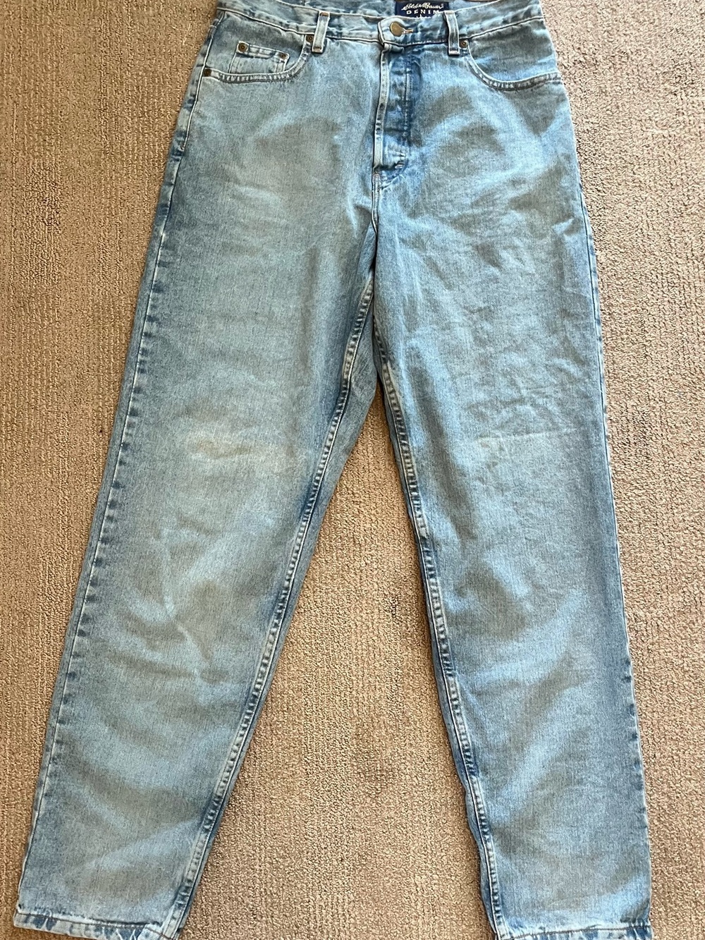 Eddie Bauer Light Blue Women's Straight Leg Jeans